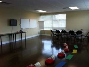 First Aid Classroom in Surrey
