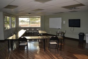 Our spacious training and lecture room