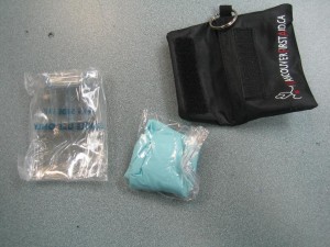 CPR Pocket Mask Key Chain