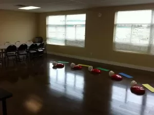 Vancouver First Aid Training room